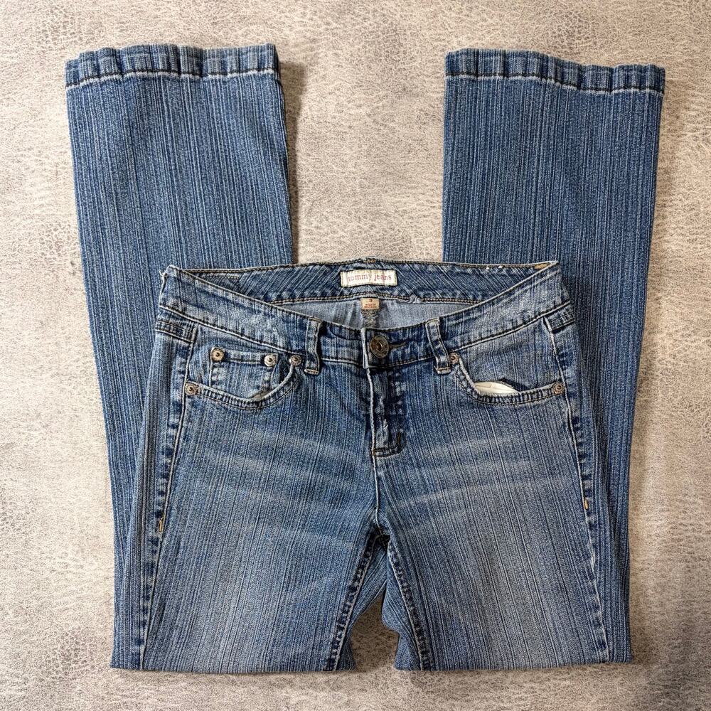 Vintage Tommy Light Wash Bootcut Jeans